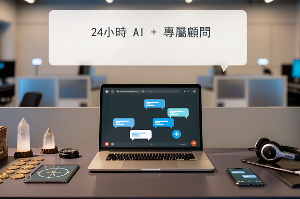 客服中心｜24小時 AI + 專屬顧問的即時解答